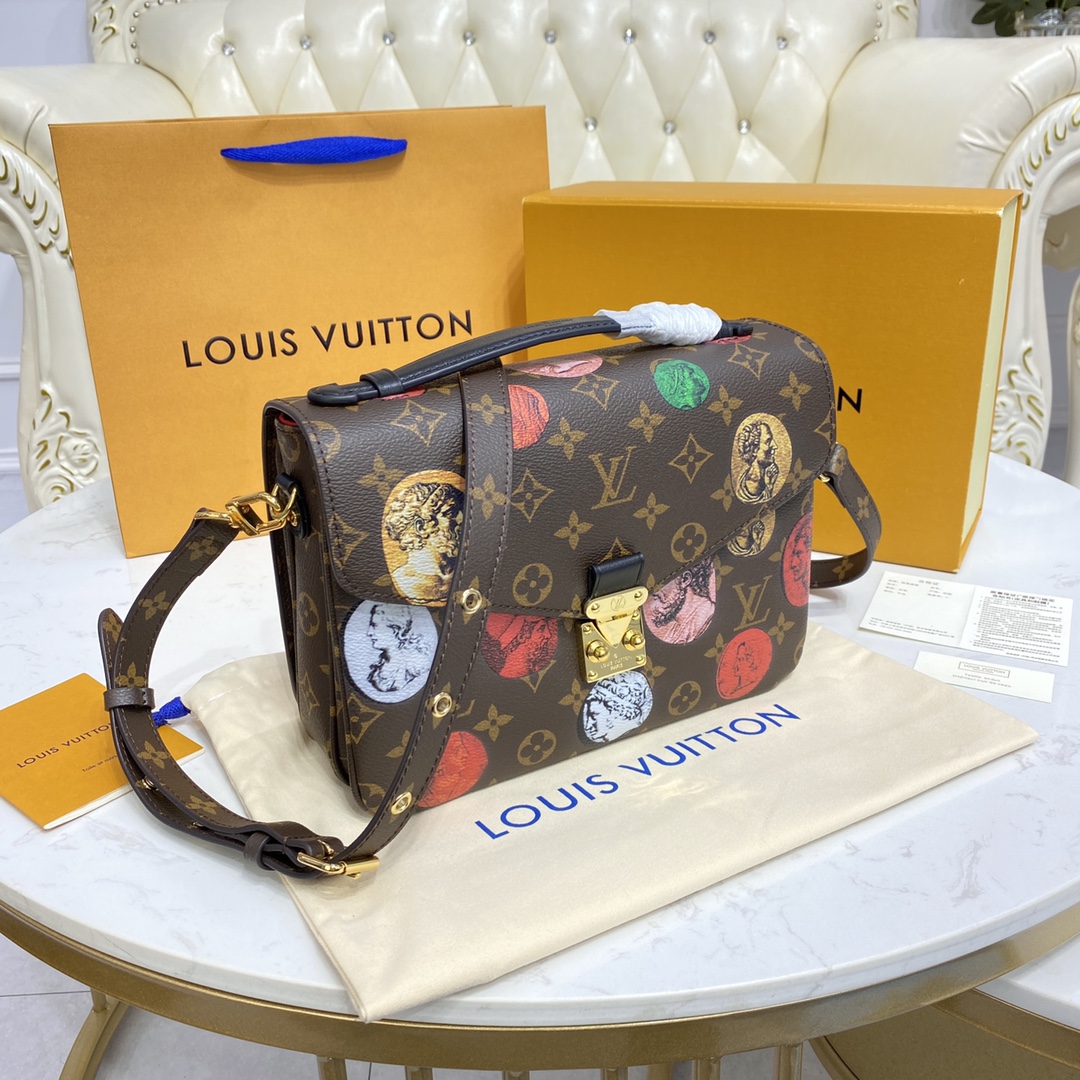 Louis Vuitton POCHETTE METIS Handbag Monogram Cameo M59257 